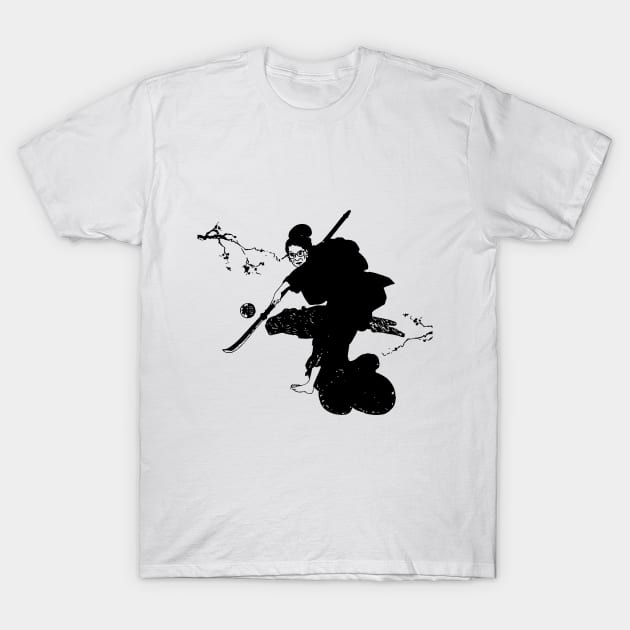 Samurai Justice Ginsburg T-Shirt by SCL1CocoDesigns